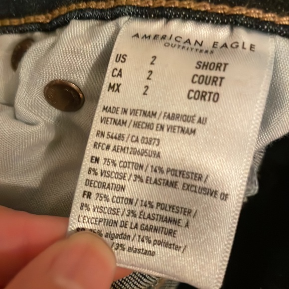 American Eagle next level stretch flared jeans, size 2short - Picture 6 of 6
